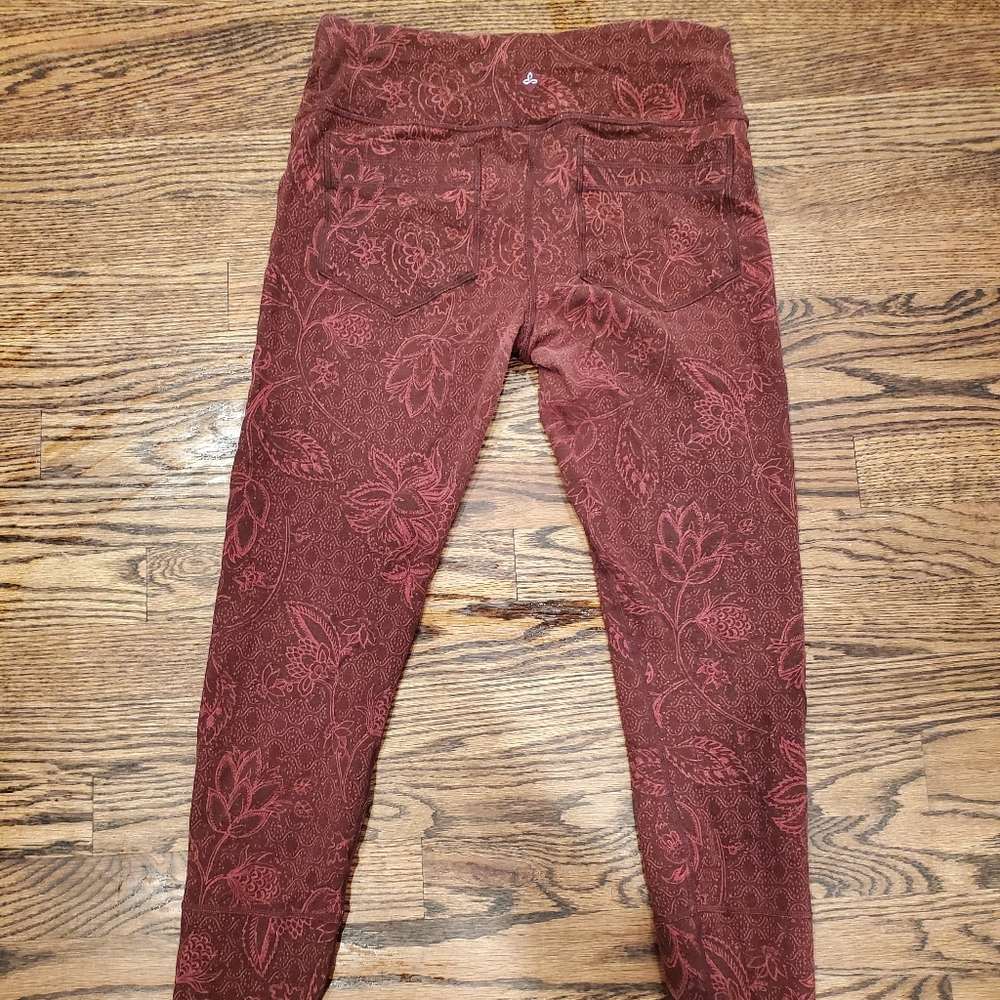 Prana M Leda pant Red/Orange Paisley